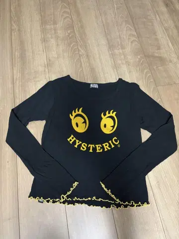 HYSTERIC GLAMOUR 긴팔T셔츠 블랙