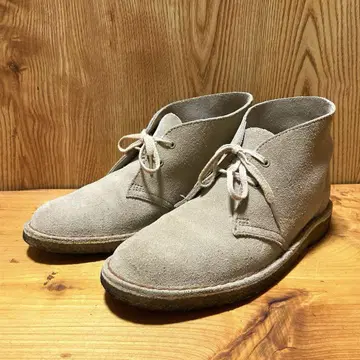 새상품급 Clarks 디저트 부츠 스웨이드 베이지 us7