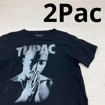 USED 구제 의류 유즈드 2Pac 투팩 반팔 티셔츠