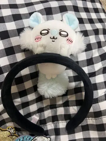 이치카와 모몽가 머리띠 하치와레 토끼 안경 포함