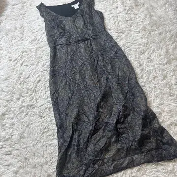 바니스뉴욕 co-op 실크 슬리브리스 원피스 사이즈 4