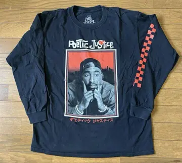 2PAC Poetic Justice 긴팔T셔츠 롱T L