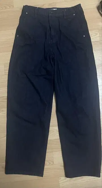 BLUETOWN 다크 블루 스트레이트 데님