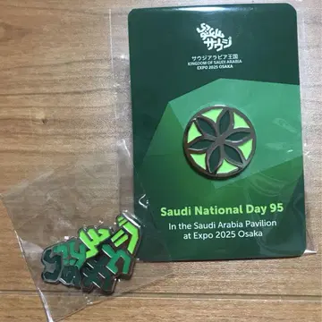 사우디아라비아 핀 배지 세트