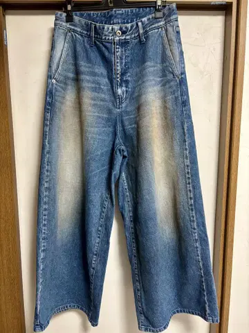 Juha 25SS RUST WIDE DENIM PANTS