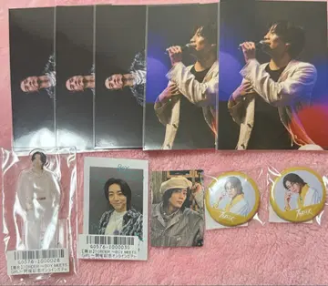 7ORDER 나가이 레오 트레이딩 카드 브로마이드 캔뱃지 세트