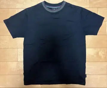 Paul Smith PS 블랙 스트라이프 옷깃 T셔츠