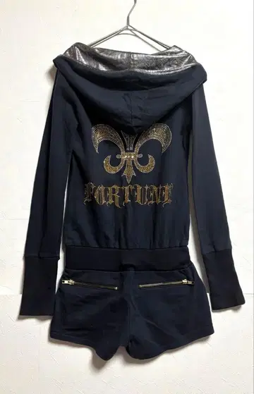 원조 d.i.a. 다이아 백합 문장 올인원 y2k 헤이세이GAL 후드티