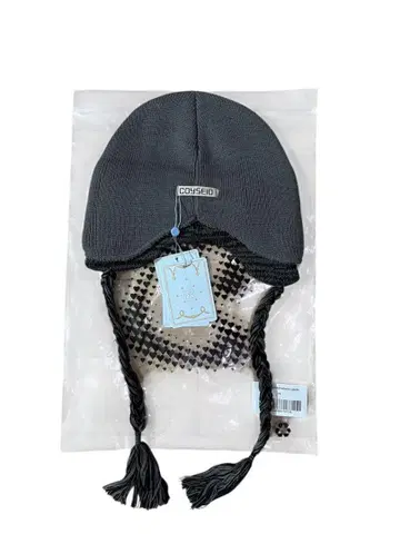 [ COYSEIO ] DOUBLE TROOPER BEANIE COCOA
