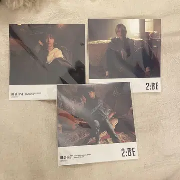 BE:FIRST 2:BE 자켓 사이즈 스티커
