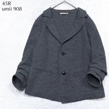 [ 새상품급 ] 45R umii908 융모 울 테일러드 자켓 고급 오피스