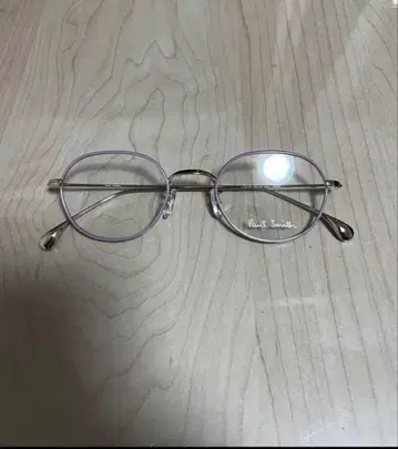 폴 스미스 실버 오벌 안경 케이스 포함