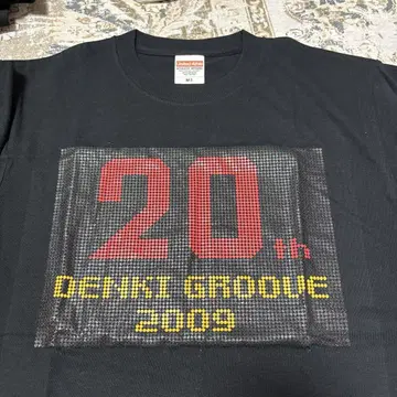 덴키 그루브 20주년 셔츠