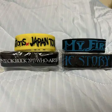 ONE OK ROCK, MY FIRST STORY 러버 밴드 4종 세트