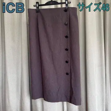 새상품급 iCB 빅 사이즈 허리 둘레 89cm 종아리 기장 롱 스커트