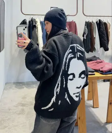 X-girl 가디건