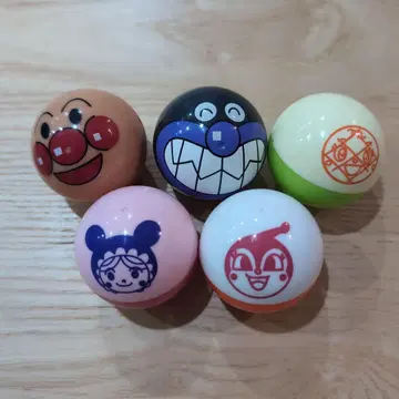 호빵맨 굴러라 타워 공 5개 세트