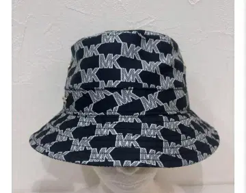 MK 로고 네이비 버킷햇