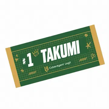 CyberAgent Legit TAKUMI 페이스 타월