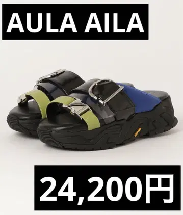 AULA AILA 베이비 라무 밑창 벨트 샌들