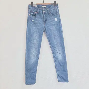 LEVI'S PREMIUM 볼로우 프롬 더 보이즈 데미지 데님 청바지