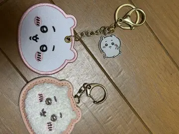 치이카와 (먼작귀) 곰 모양 키링 2개 세트