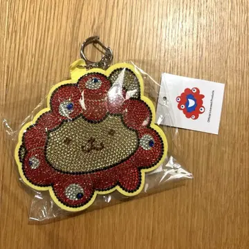 먀쿠먀쿠 콜라보 폼폼푸딩 비즈 키링 만박
