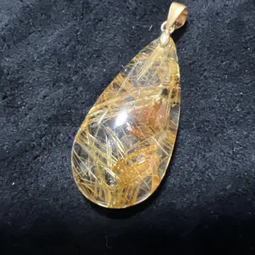 루틸 쿼츠 펜던트 탑 루스