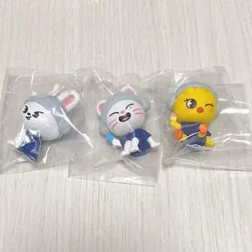 skzoo 가챠 사우나 피규어 댄스라차 세트