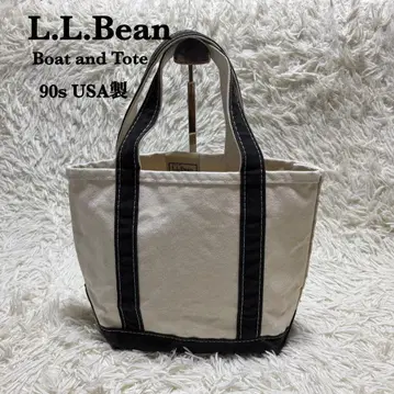 L.L.Bean 보트 앤 토트 USA제 블랙 스몰