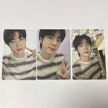 BTS 진 RUNSEOKJIN tour 미니 포토 카드