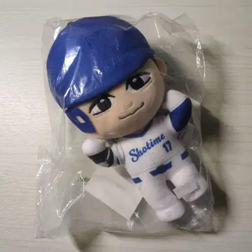 Shokime 야구 유니폼 봉제 인형 약 20cm
