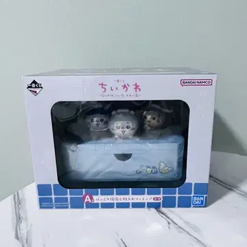 치이카와 제일복권 A상 훈훈한 목욕탕 소품함 피규어