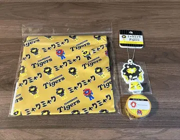 A 한신 만박 타이거즈 미야쿠미야쿠 키링 복조리 마스킹 테이프