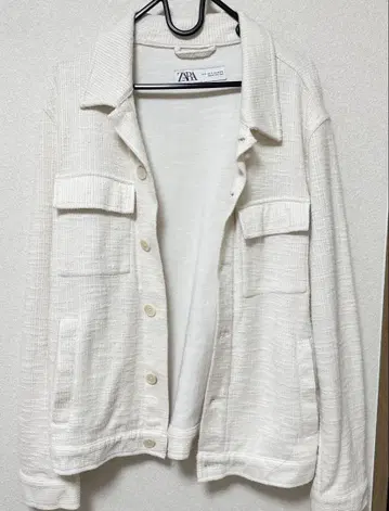 ZARA 아이보리 셔츠 자켓