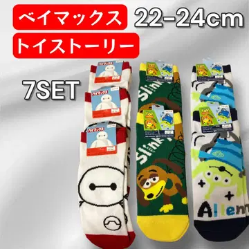 베이맥스 토이 스토리 양말 7SET 22-24cm