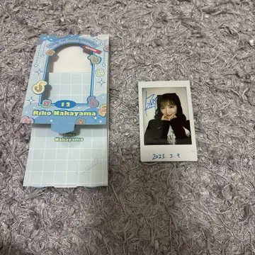 사립 에비스 중학교 나카야마 리코 폴라로이드