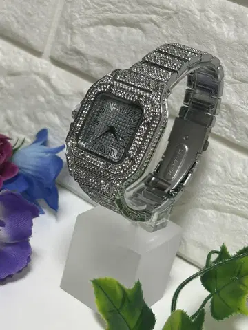 손목시계 럭셔리 골드 래퍼 아이템 블링블링 계열