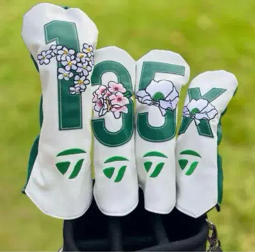테일러메이드 1w, 3w, 5w, UT용 골프헤드커버 한정판 4세트