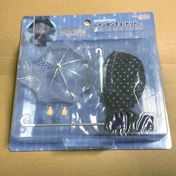 넨도로이드돌 의상 세트 레인 판초 (도트)