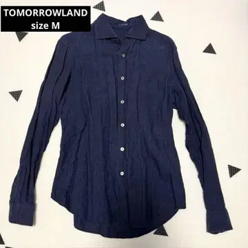 TOMORROWLAND 투모로우랜드 남성용 린넨 셔츠 셔츠