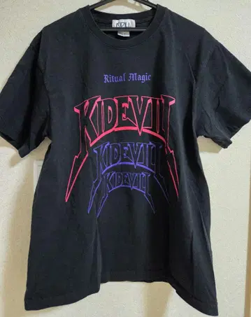 KIDILL Ritual Magic 티셔츠 블랙