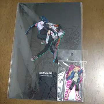 [세트] 체인소 맨 레제편 팜플렛&키링 영화 극장판