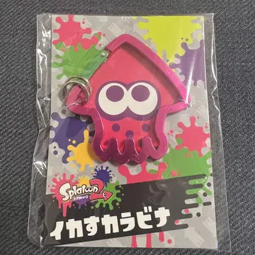 Splatoon 이카스 카라비너 핑크