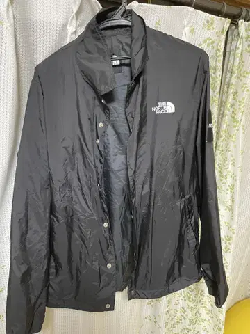 THE NORTH FACE 블랙 나일론 자켓