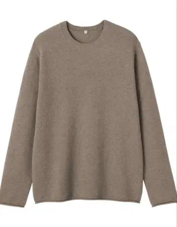 [ 미사용품 ] 24AW MUJI labo 캐시미어 크루넥 스웨터