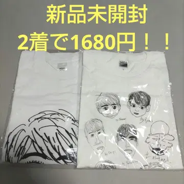 쟈니즈 WEST 티셔츠 2장 미개봉 새상품