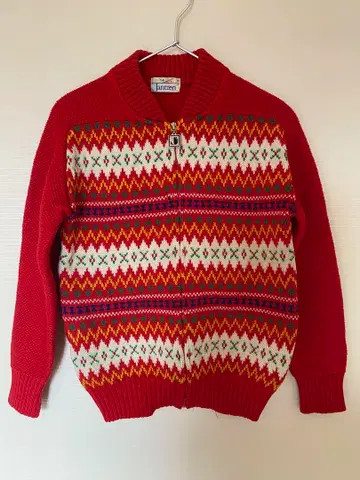 jantzen 얀센 가디건 프론트 오픈 집업 니트