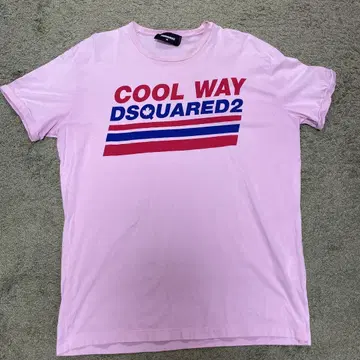 DSQUARED2 그래픽 T셔츠 XL 공식 구매 정품