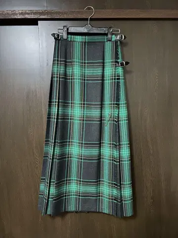 고품질 ] 오닐 O'NEIL OF DUBLIN 울 롱 퀼트 스커트
